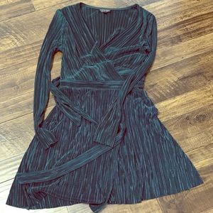 TOPSHOP dark green dress size 6